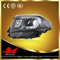 2014 Toyota Tundra headlight with bi-xenon projector kit and LED DRL 6