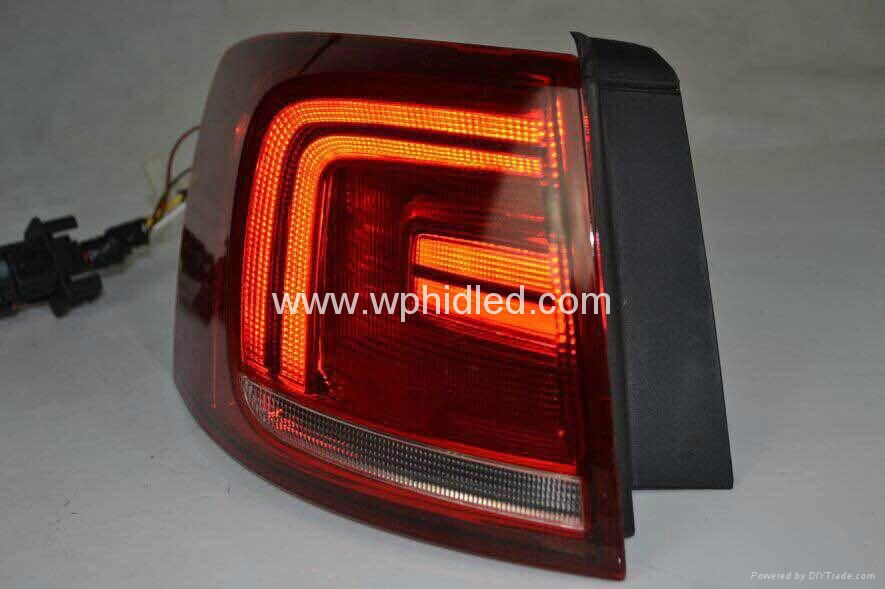 Error free hybrid version led tail light for 2011-2014 Volkswagen Jetta MK6  5