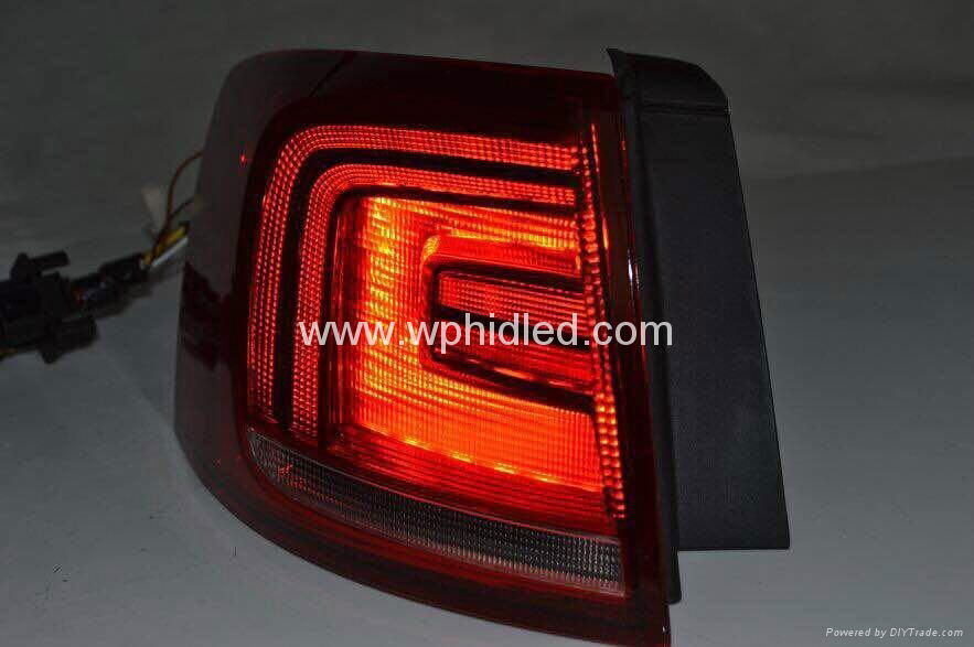 Error free hybrid version led tail light for 2011-2014 Volkswagen Jetta MK6  4