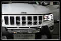 For 2011-2014 Jeep Compass LED headlight with bi-xenon projector lens and LED DR