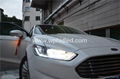 For 2013 2014 Ford Mondeo fusion led Headlight with Bi-xenon lens LED high beam