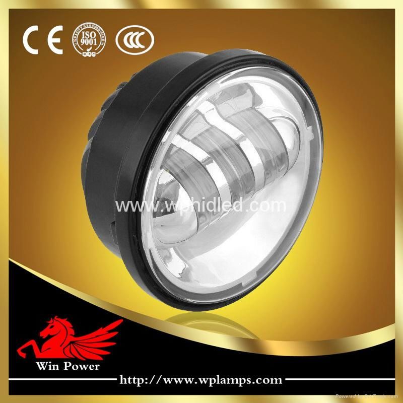 4.5 inch LED light for Harley davidson LED driving light ,LED assistant light 15 3