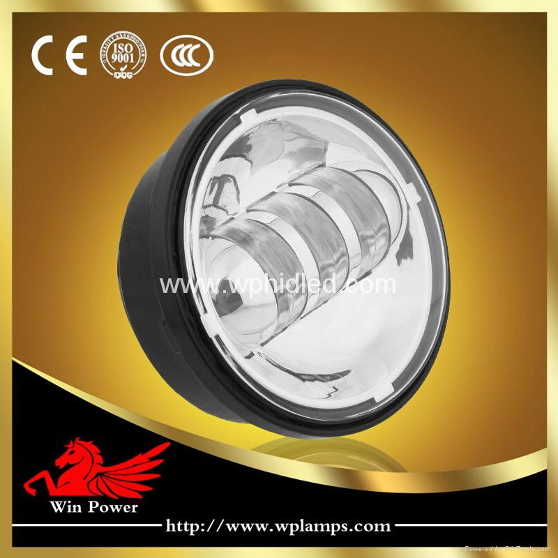 4.5 inch LED light for Harley davidson LED driving light ,LED assistant light 15 4