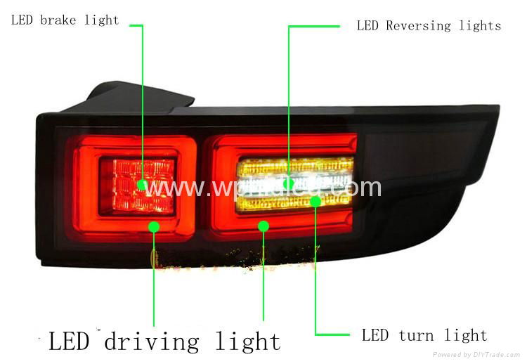 LED Tail Light  For Land Rover Range rover Evoque LED rear lamp 4