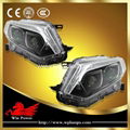 2014 Nissan Rogue X-Trail led headlight bi-xenon projector lens LED turn light