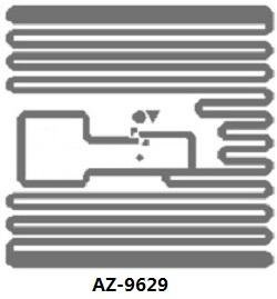 RFID ALN-9629 Square Tag 5