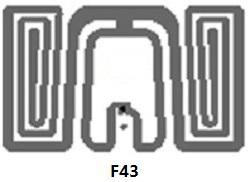 超高頻 Inlay F43 4