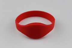 RFID silicone wristband RFWD0072T