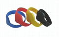 RFID silicone wristband RFWD0064T / RFWD0072T 1