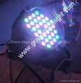 36pcs 1w/3w LED par can light(GL-006) 3