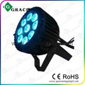 9*18w rgbwauv 6in1 IP65 led par can