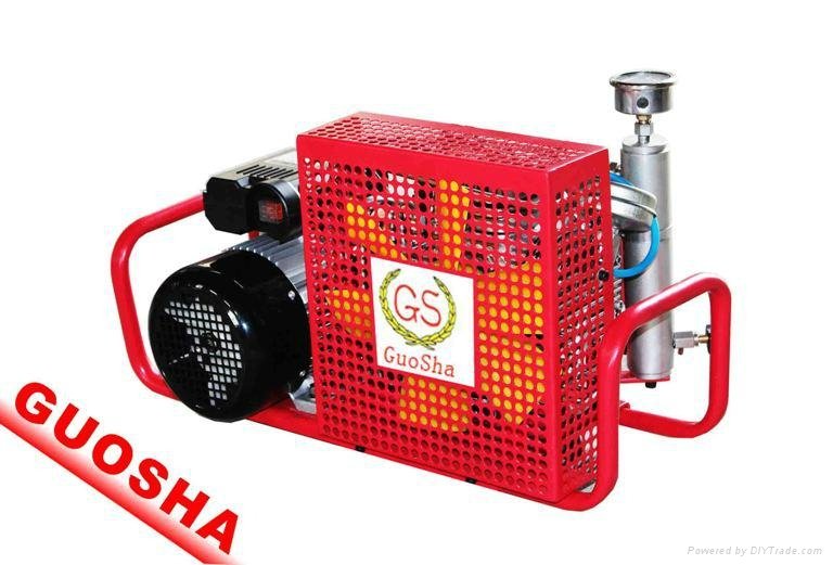 便攜式潛水呼吸充瓶用的空氣壓縮機GSX100