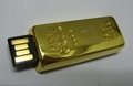 gold bar usb flash disk