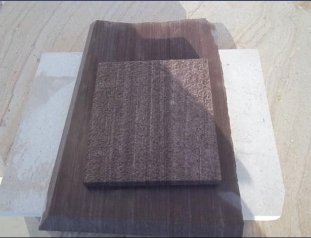 Purple wood grain sandstone