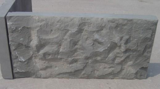 Gray sandstone pineapple surface