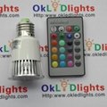 Remote Control RGB LED Bulbs  OKLEDLIGHTS.COM 