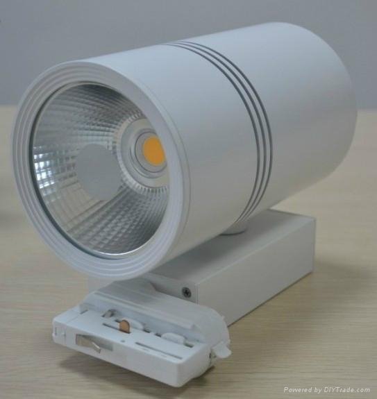 30W COB LED track light Sharp or Epistar Chip made by Okledlights 