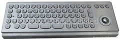 Vandalproof Metal Keyboard X-BP71B 