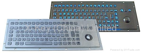 Vandalproof Metal Keyboard X-BP90B