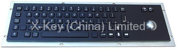 Anti-vandal Kiosk Metal Keyboard X-BP66B 4