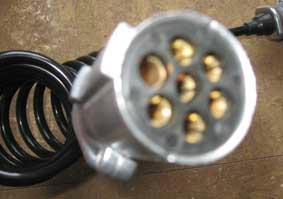 汽車5芯7芯螺旋電纜