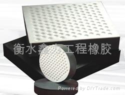 GJZ桥梁四氟滑板橡胶支座