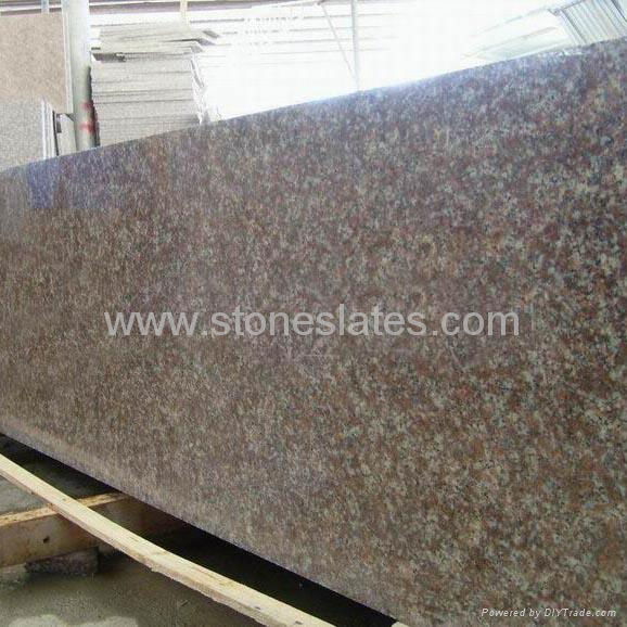 Red Granite Slabs, G687 Granite slab, Peach Red slabs