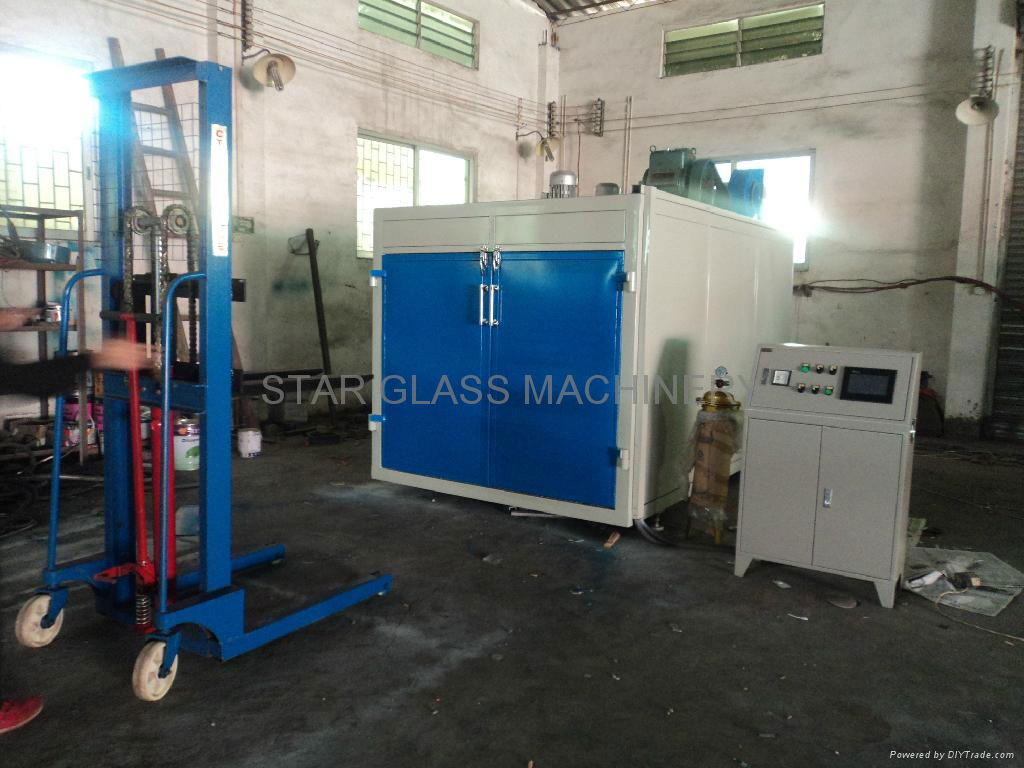 Five Layers Glass EVA vacuum laminating machine ST-LE