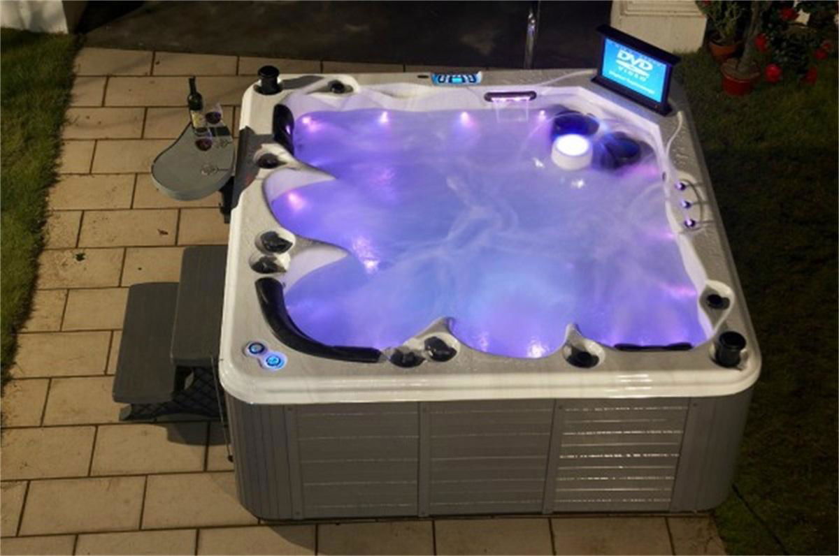 Aristech acrylic outdoor spa hot tub whirlpool bathtub HY662 3
