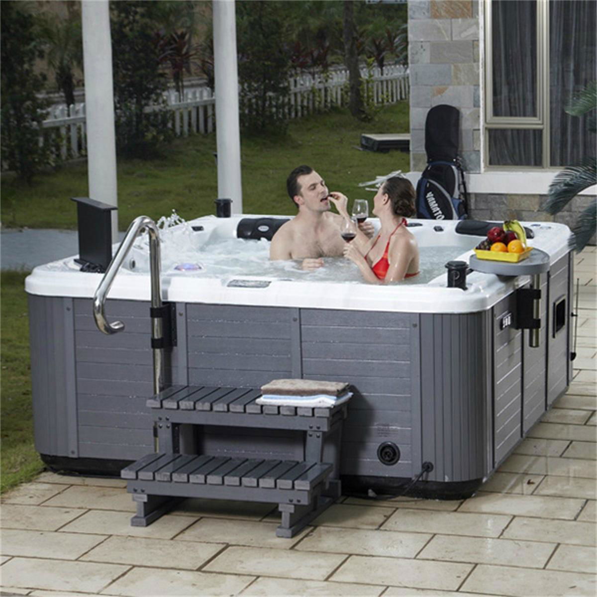 Aristech acrylic outdoor spa hot tub whirlpool bathtub HY662 5