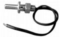 Threaded stainless steel NTC thermistor