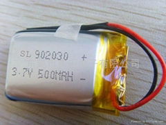 聚合物902030鋰電池 3.7V 500mah