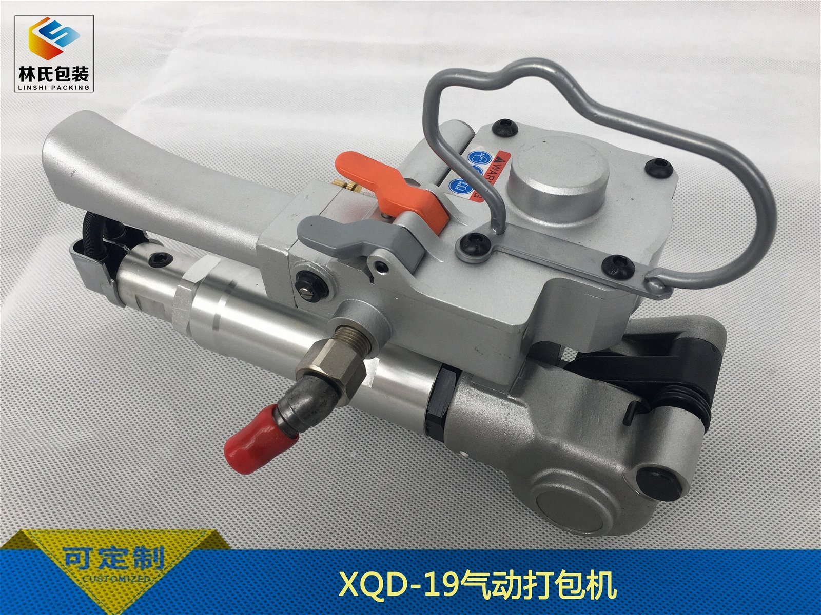 XQD-19全自动手提气动打包机PET带PPP带使用捆扎机 4
