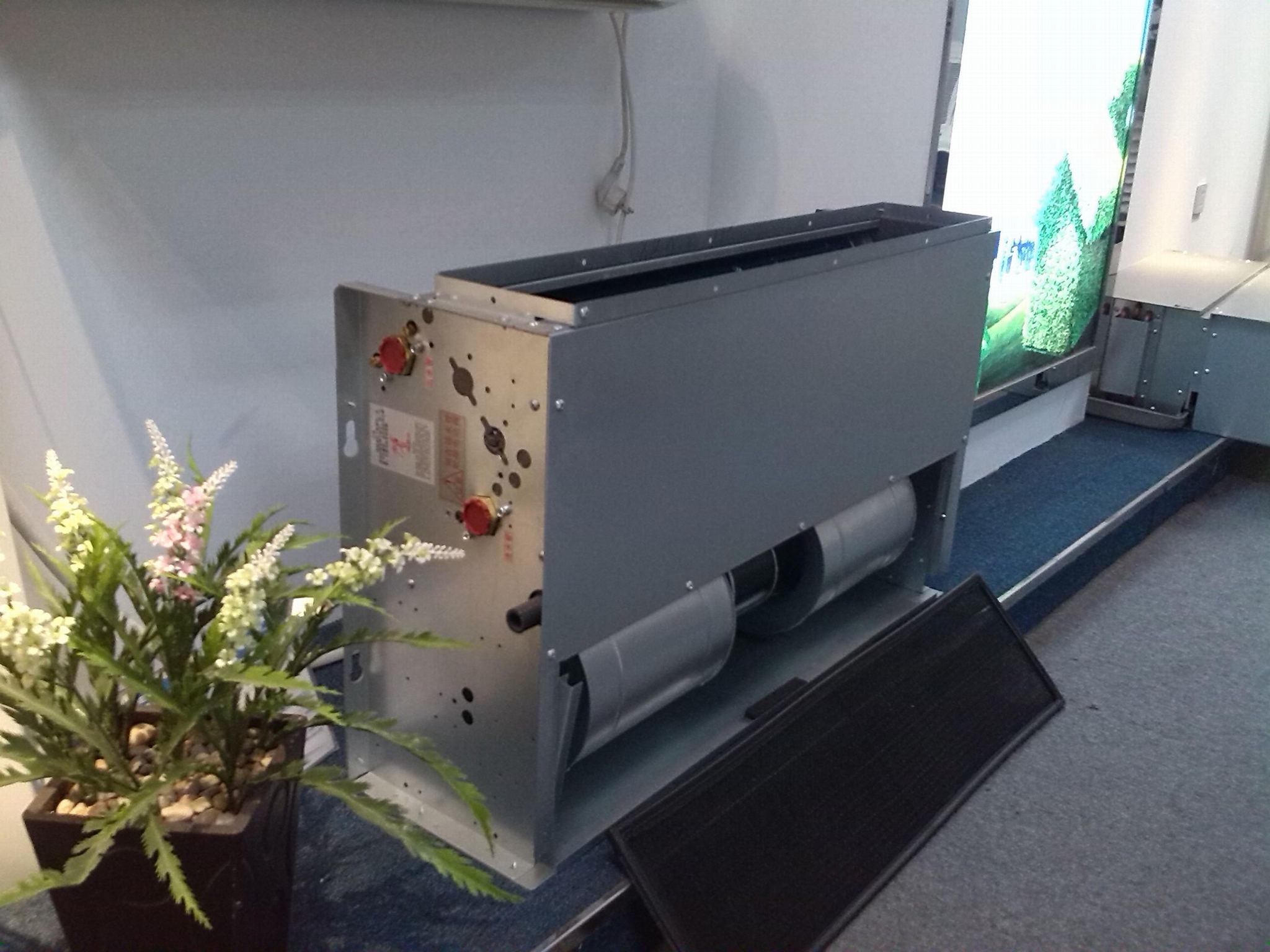 Ceiling Concealed Duct Fan Coil Unit 510cfm 4 Tubes Fp 53wa 4