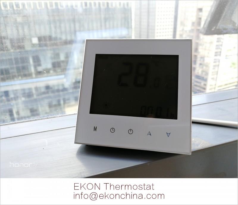 4 pipe Fan coil thermostatTouch button for water FCU TF703 series