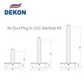 Plug in UVC Kit for central duct ac or AHU air disinfection 6