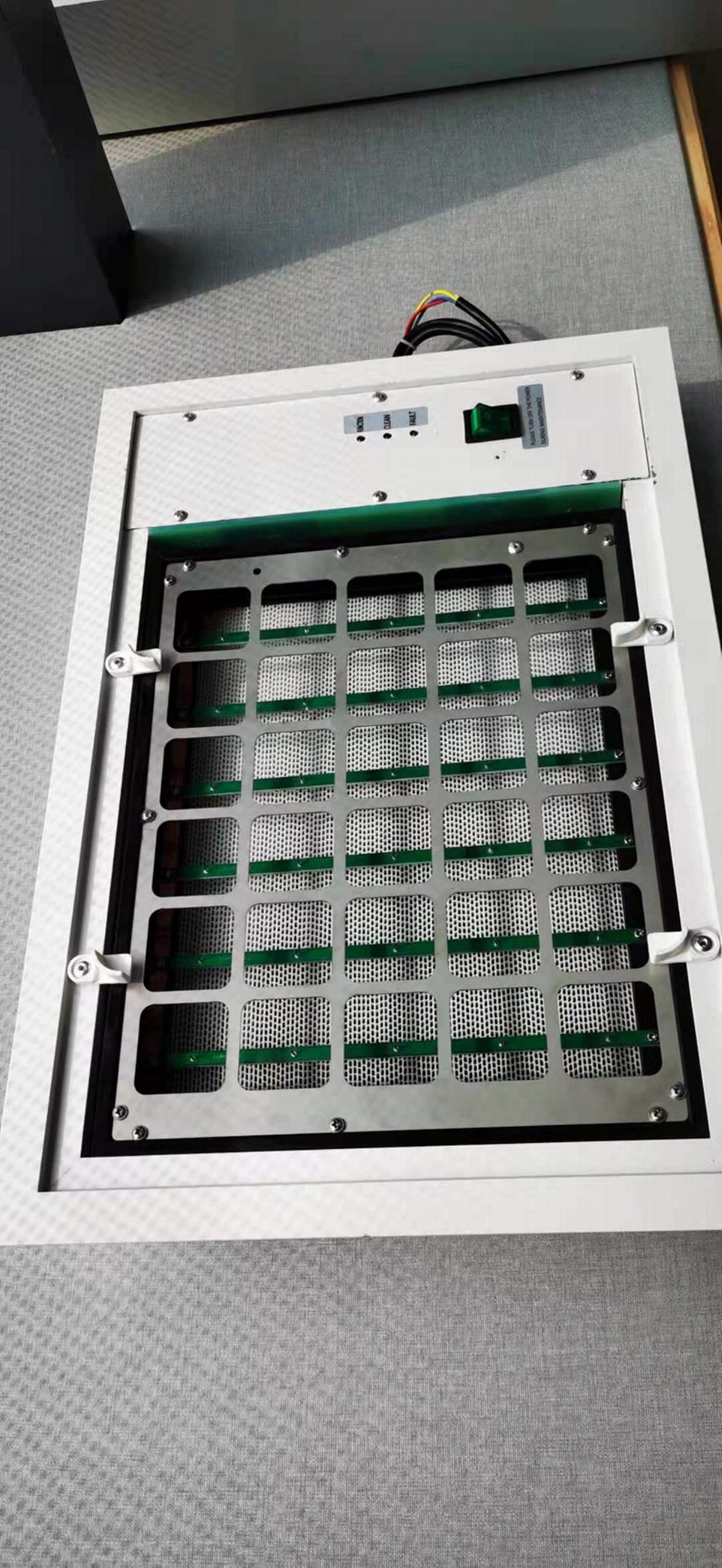 Needlepoint Bipolar Ionizer Plasma micro electrostatic air filterr for