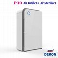 P30C WIFI HEPA 13 level filter air purifier with UVC lamp for home 