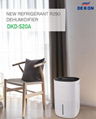 DKD-S20A R290 freon home portable dehumidifier and air purifier