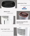 DKD-S12A 12L per day R290 home portable dehumidifier and air purifier 