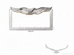 Hawk License Plate Frame