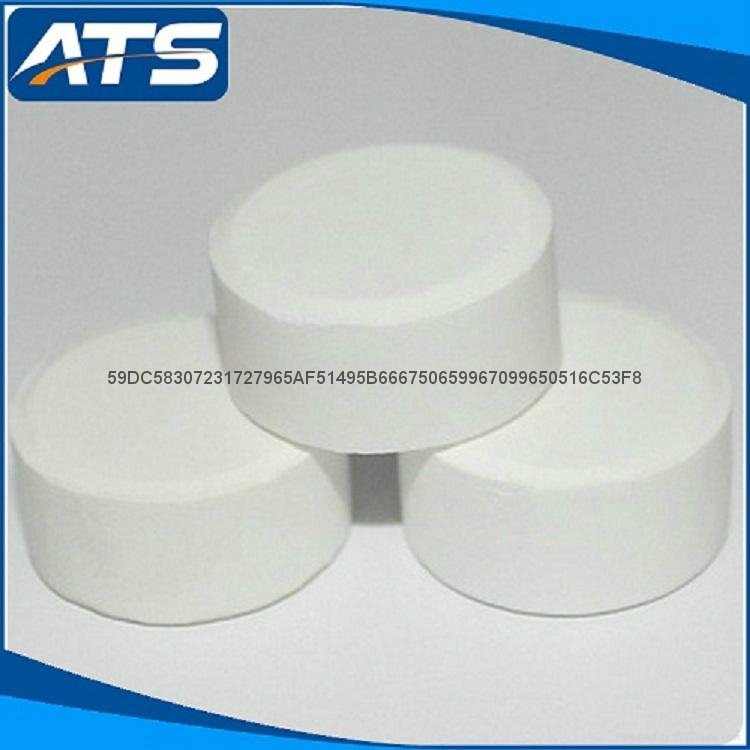 99.99% Aluminium Oxide  Al2O3 sinter tablet vacuum coating material 2