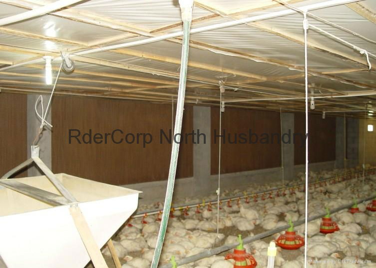 North Husbandry exhaust fan for poultry house cooling pad 4