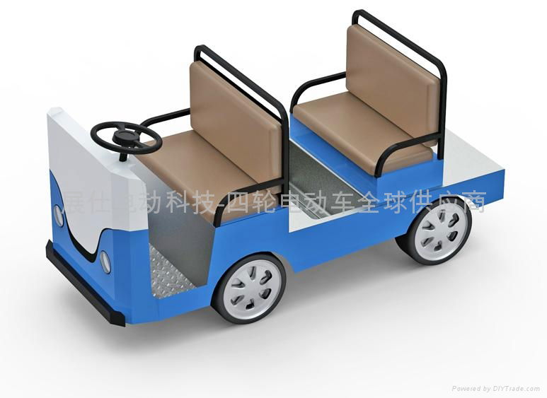 電梯車間能通過的電動觀光車4座 3