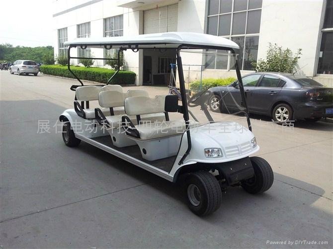 新款上海6座电动高尔夫球车