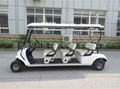 新款上海6座电动高尔夫球车 2