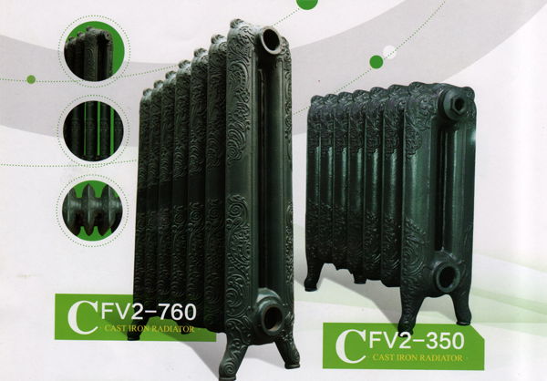 Victoria two column 760 cast iron radiator(v2-760) 5
