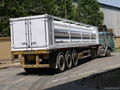 HDS9330ZGQ type mediate pressure CNG tube trailer