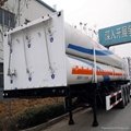 Large Capacity 6-CNG-tube skid container type semi-trailer
