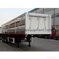 4-Tube 40 Feet Trailer Truck to Transport Containers CNG Semi-trailer